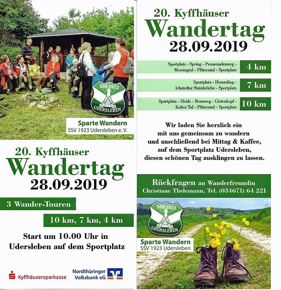 Bild: 20. Kyffh&auml;user Wandertag