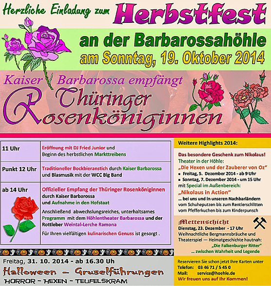Bild: Herbstfeste vieler Orten