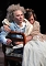 Amadeus in Nordhausen: Marcus Ostberg (Mozart), Anna Oussankina (Constanze)