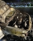 Autobrand in der Nacht
