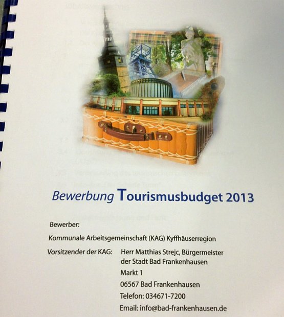 Bild: Tourismusbudget 2013