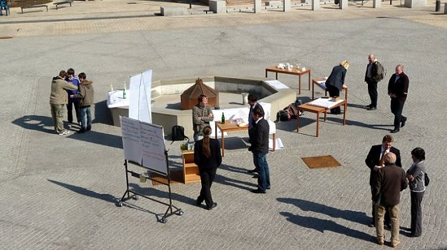 Bild: Kreativ-Tag begonnen