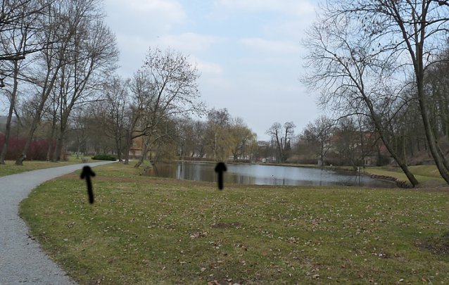 Bild: B&auml;nke im Schlosspark