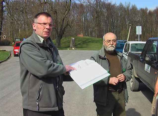 Bild: Waldgang am Possen