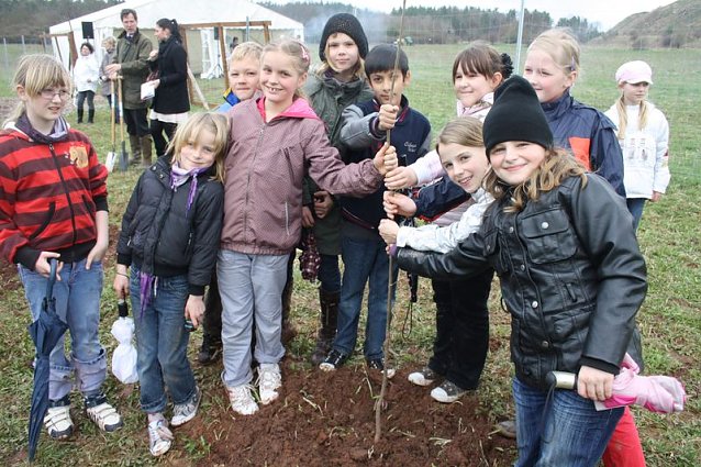 Bild: Haldenbepflanzung Sondershausen