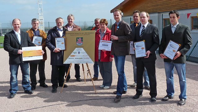 Bild: Einweihung Solaranlage