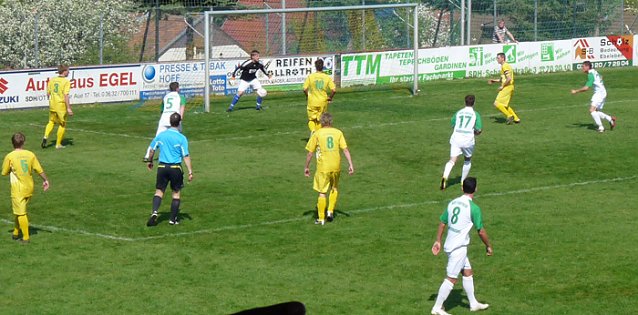 Bild: Eintracht gegen Rudolstadt