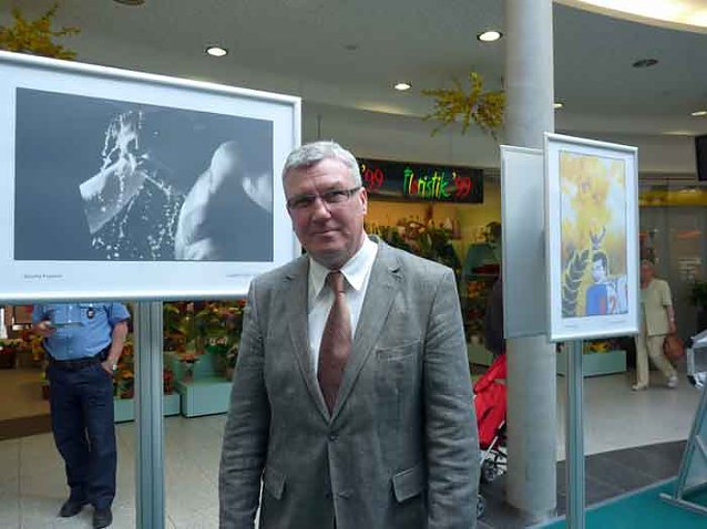 Bild: Fotoausstellung in der Galerie