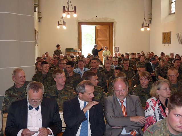 Bild: Friedensgottesdienst mit Wanke