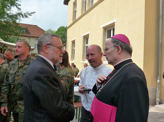 Bild: Friedensgottesdienst mit Wanke