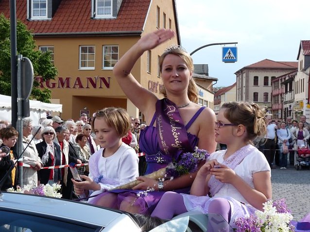 Bild: Fliederkorso in Frankenhausen