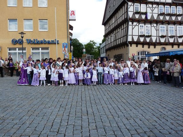 Bild: Fliederkorso in Frankenhausen