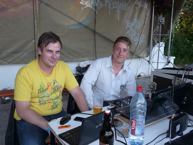 Bild: Fest gestartet