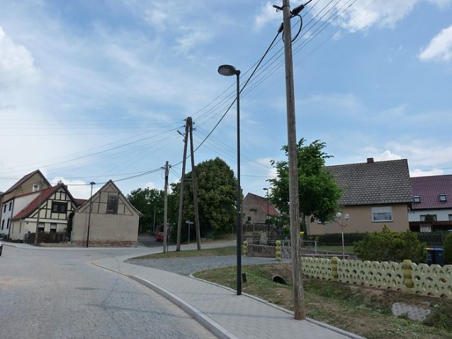 Bild: &Uuml;bergabe Tilledaer Stra&szlig;e