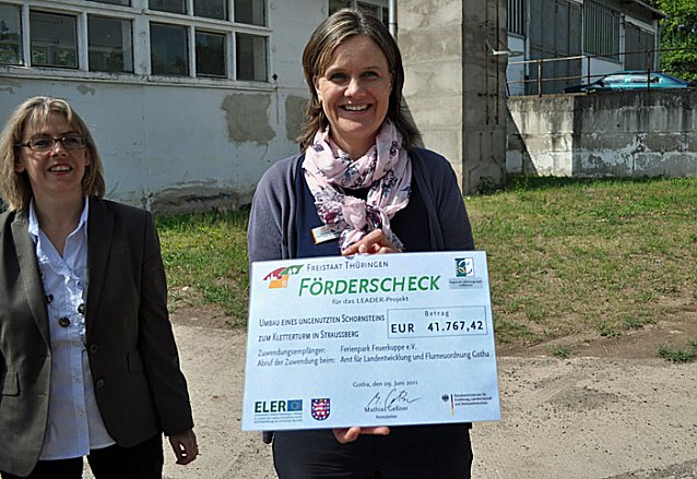 Bild: Feuerkuppe wird zum Kletterparadies