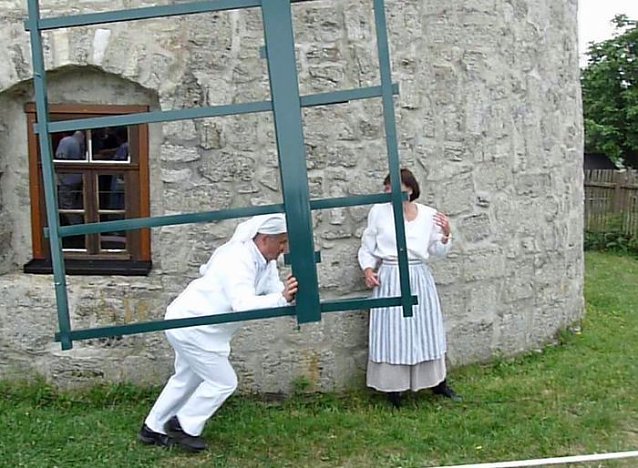 Bild: Gedr&auml;nge an der M&uuml;hle