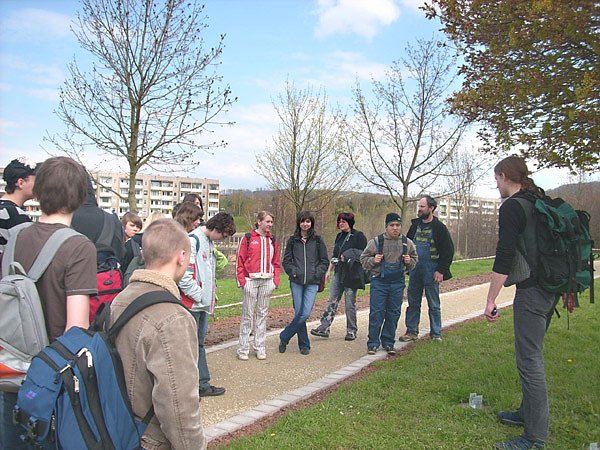 Bild: Information zum Generationengarten