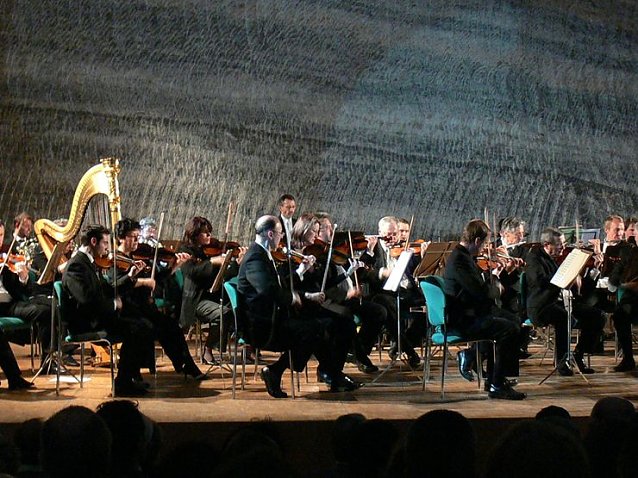 Bild: Musik unter Tage
