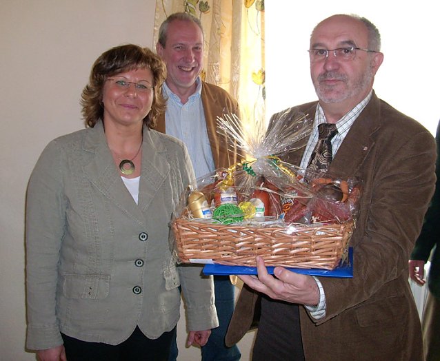 Bild: Minister Sklenar in Donndorf
