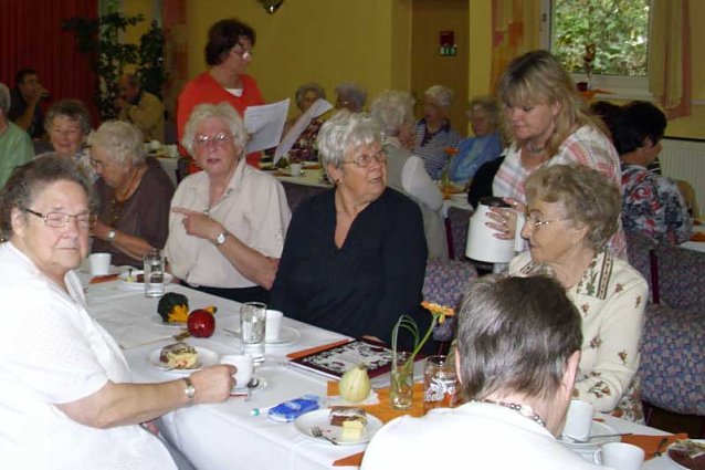 Bild: Herbstfest bei den Senioren vom WB 4