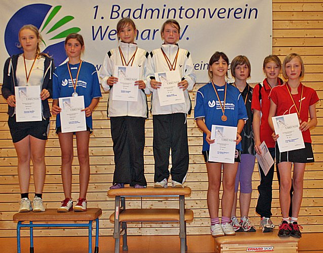 Bild: Erfolge beim Badminton