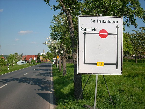 Bild: Bundesstra&szlig;e 85 Umleitung