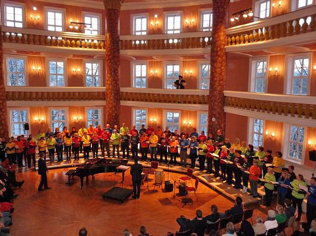 Bild: Singen ist eine edle Kunst
