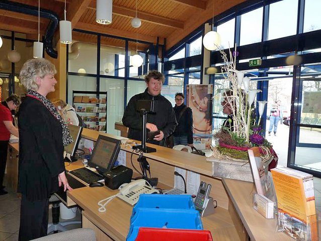 Bild: Der 1.500.000. Besucher