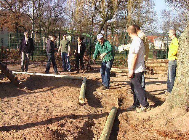 Bild: Erfolgreicher Arbeitseinsatz