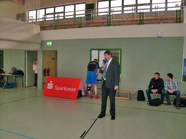 Bild: Volleyballer unter sich