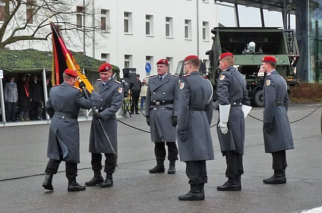Bild: Kommandowechsel in Sondershausen