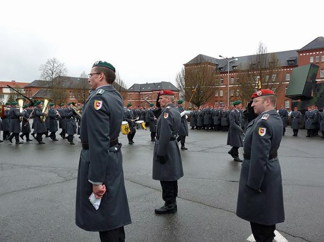 Bild: Kommandowechsel in Sondershausen