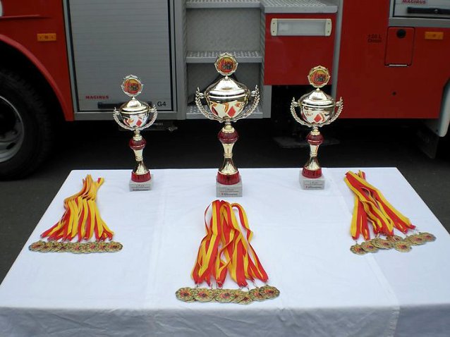 Bild: Feuerwehrjugend im Einsatz
