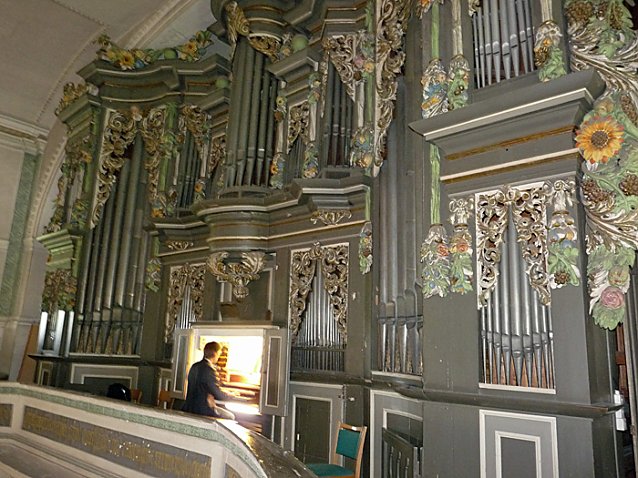 Bild: Zwei Mal f&uuml;r die Orgel