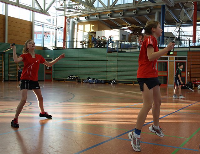 Bild: Federball � Familien � Spielfest