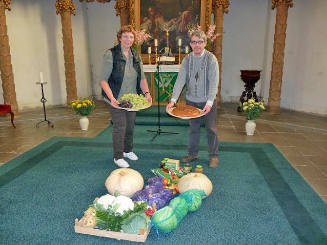 Bild: Erntedank in Sondershausen