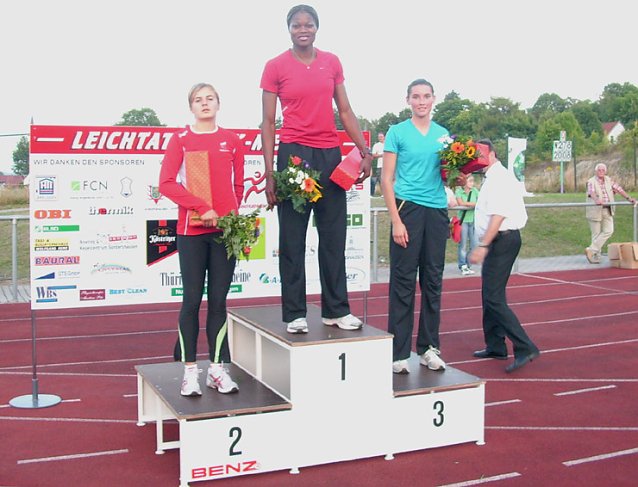 Bild: 400 m Lauf Frauen