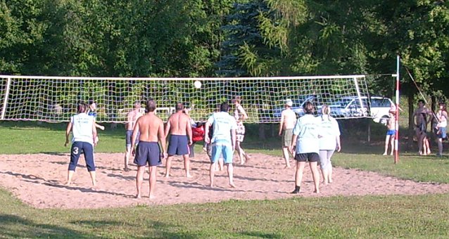 Bild: Volleyballturnier in Hachelbich
