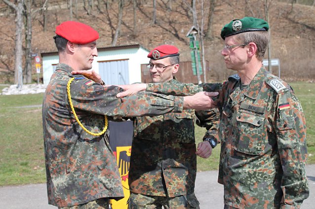 Bild: Kompanie&uuml;bergabe 1./Logistikbataillon 131