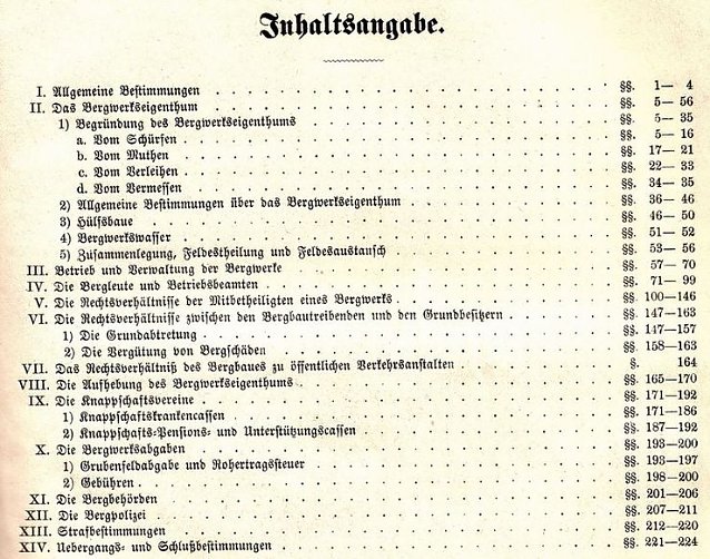 Bild: Bergordnung