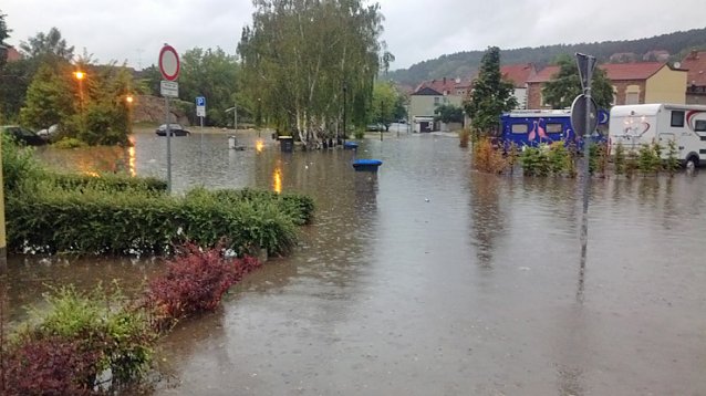 Bild: Land unter