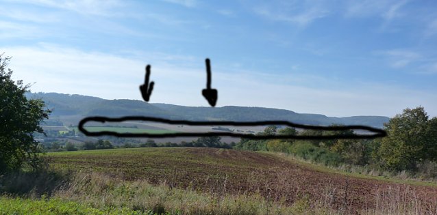 Bild: M&ouml;gliches Unterbecken Pumpspeicherwerk Hainleite