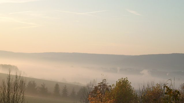 Bild: Nebelbank im Wippertal