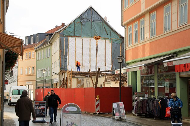 Bild: Stand Fortgang Bauarbeiten