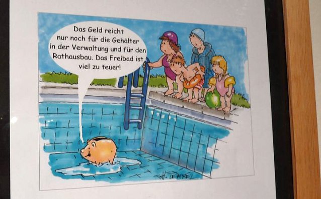Bild: Bitte Zeit mitbringen!