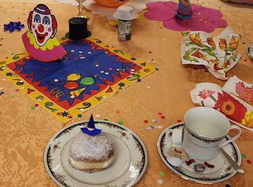 Bild: Fasching gefeiert