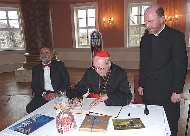 Bild: Kardinal Meisner in Sondershausen