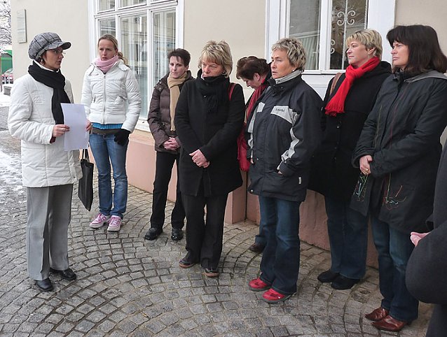 Bild: Fahnenaktion 2008