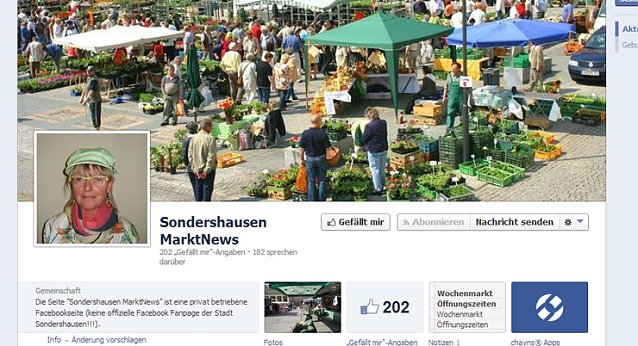 Bild: Markt f&uuml;r junge Leute
