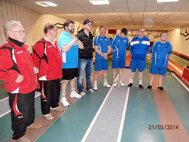 Bild: Aus der Kegeln � Kreisliga
